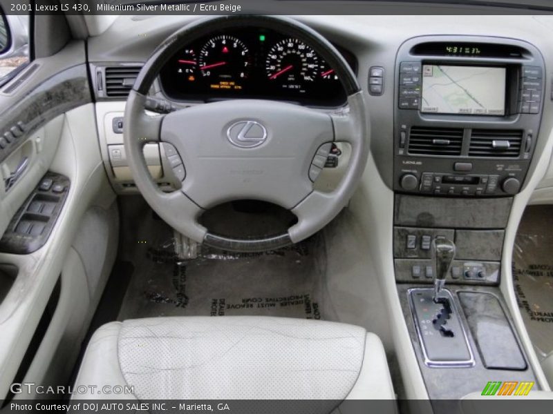 Millenium Silver Metallic / Ecru Beige 2001 Lexus LS 430