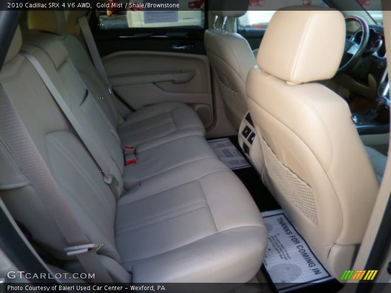 Gold Mist / Shale/Brownstone 2010 Cadillac SRX 4 V6 AWD