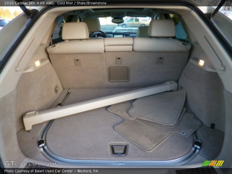 Gold Mist / Shale/Brownstone 2010 Cadillac SRX 4 V6 AWD