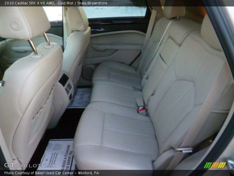 Gold Mist / Shale/Brownstone 2010 Cadillac SRX 4 V6 AWD