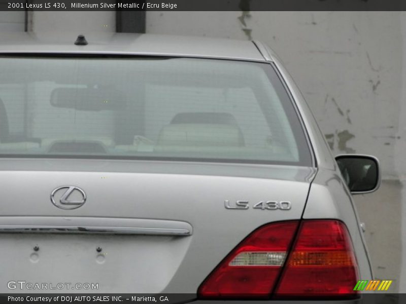 Millenium Silver Metallic / Ecru Beige 2001 Lexus LS 430