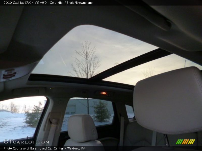 Gold Mist / Shale/Brownstone 2010 Cadillac SRX 4 V6 AWD