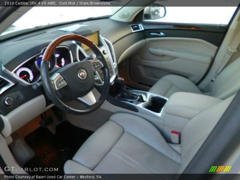 Gold Mist / Shale/Brownstone 2010 Cadillac SRX 4 V6 AWD