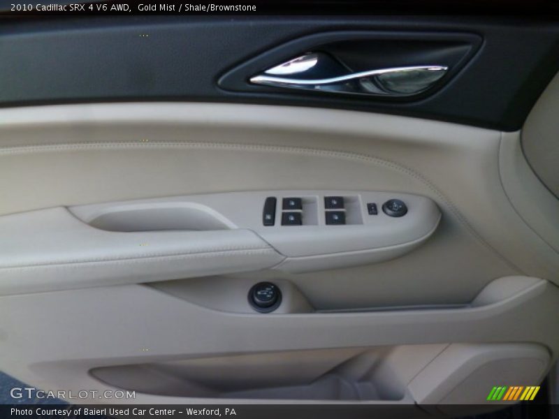 Gold Mist / Shale/Brownstone 2010 Cadillac SRX 4 V6 AWD