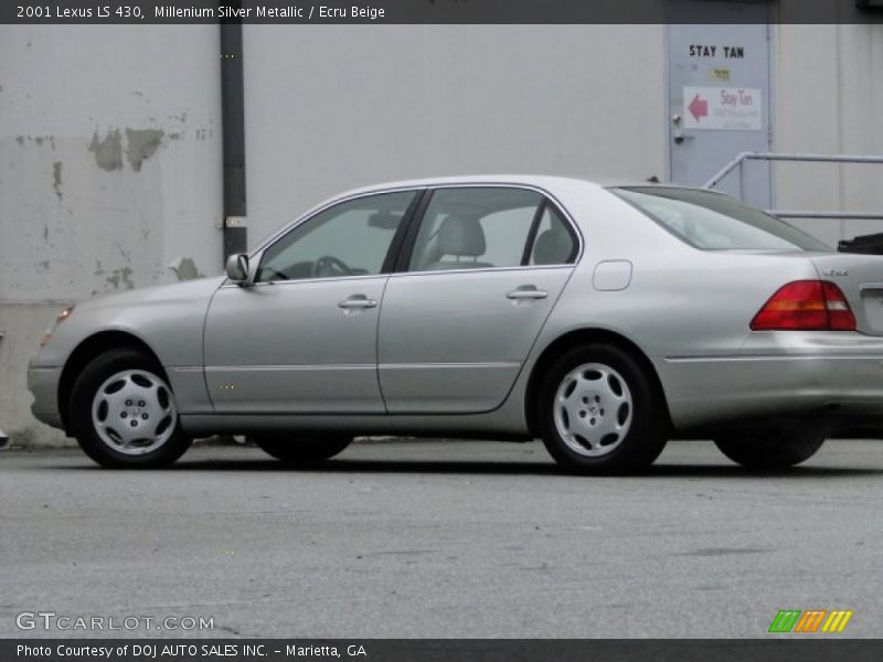 Millenium Silver Metallic / Ecru Beige 2001 Lexus LS 430