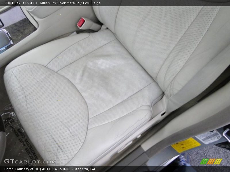 Millenium Silver Metallic / Ecru Beige 2001 Lexus LS 430