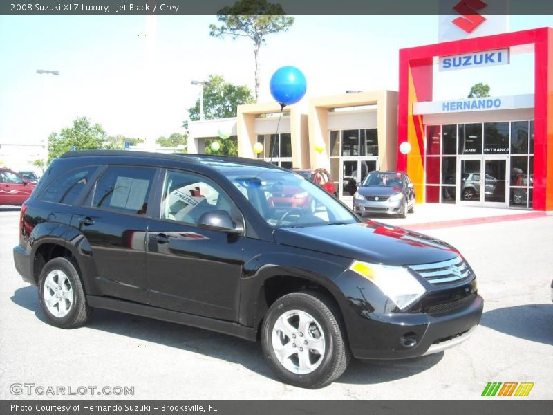 Jet Black / Grey 2008 Suzuki XL7 Luxury
