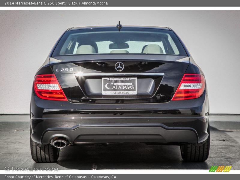 Black / Almond/Mocha 2014 Mercedes-Benz C 250 Sport