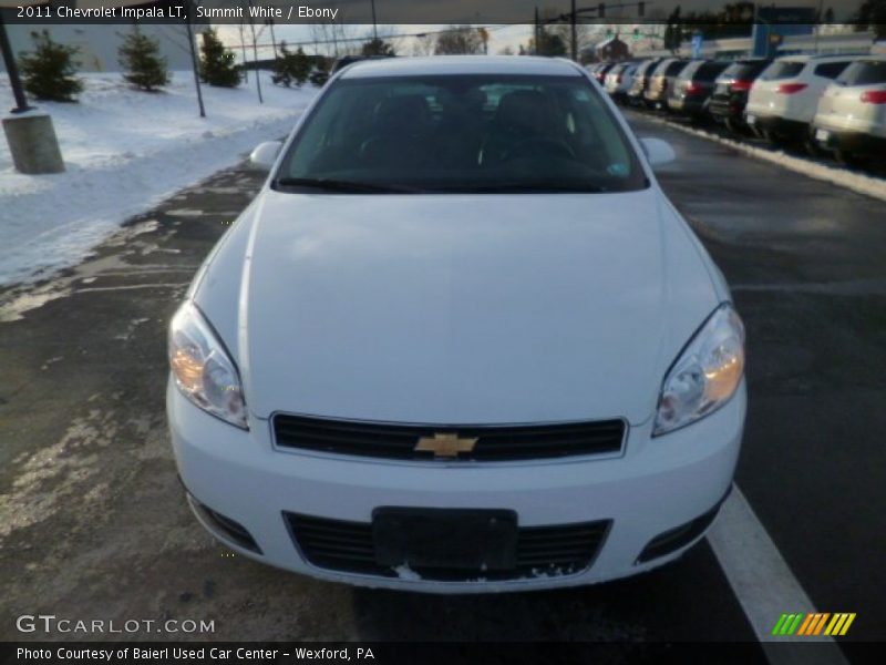 Summit White / Ebony 2011 Chevrolet Impala LT
