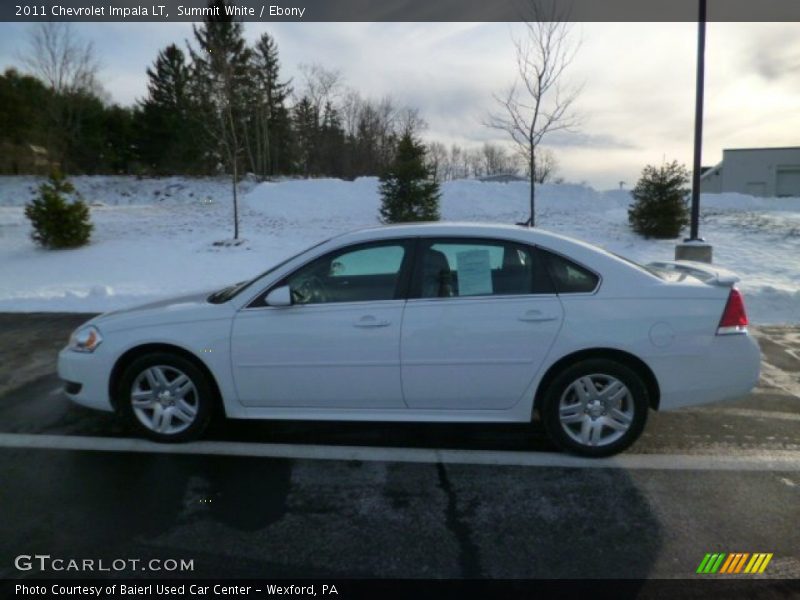 Summit White / Ebony 2011 Chevrolet Impala LT