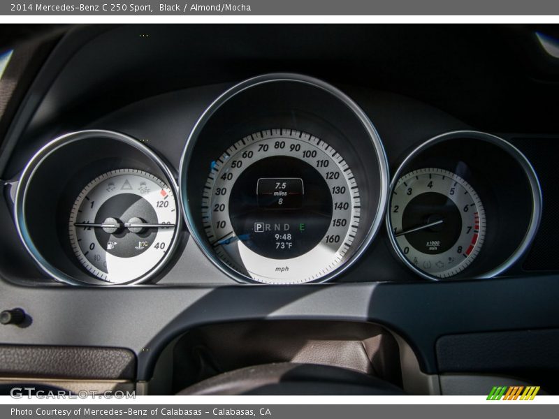 Black / Almond/Mocha 2014 Mercedes-Benz C 250 Sport