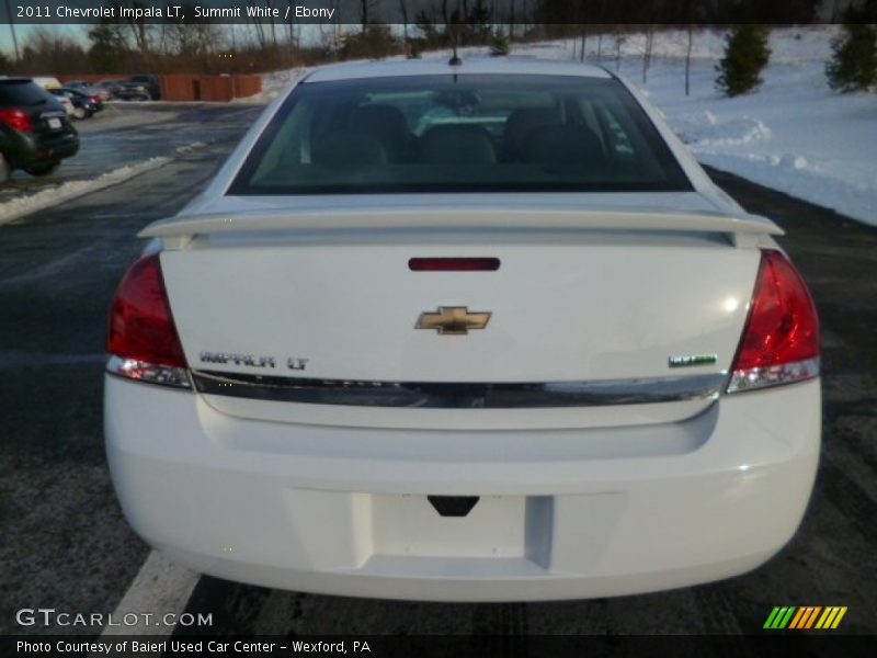 Summit White / Ebony 2011 Chevrolet Impala LT