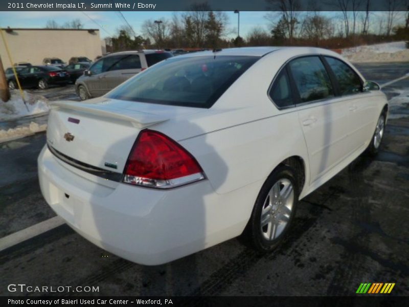 Summit White / Ebony 2011 Chevrolet Impala LT