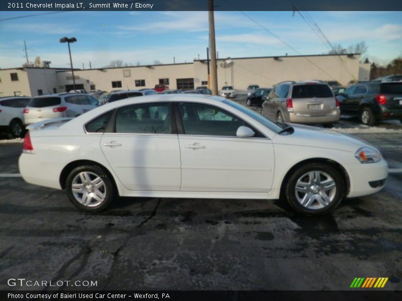 Summit White / Ebony 2011 Chevrolet Impala LT