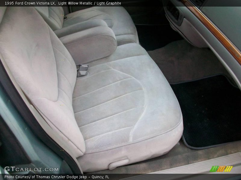 Light Willow Metallic / Light Graphite 1995 Ford Crown Victoria LX