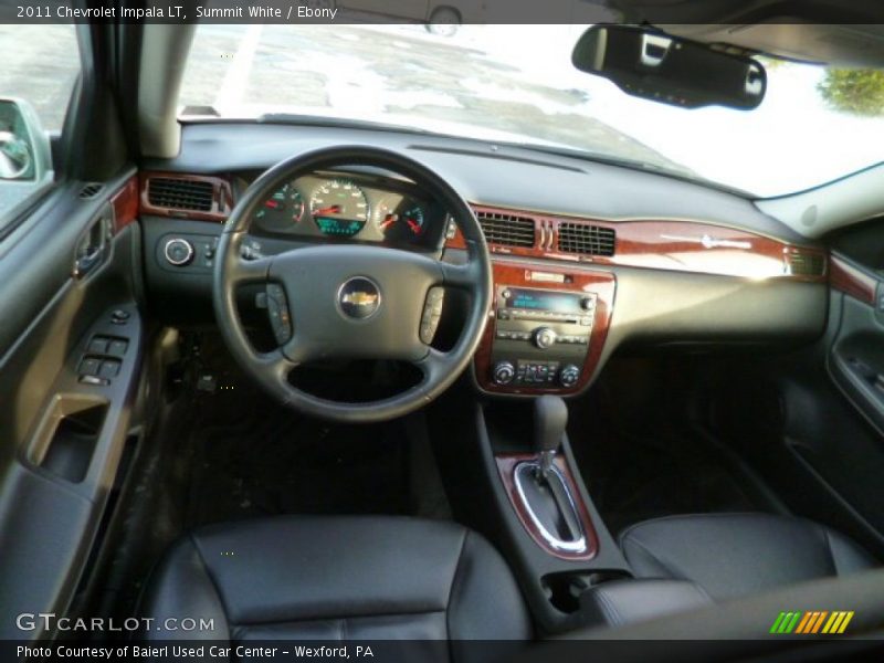 Summit White / Ebony 2011 Chevrolet Impala LT
