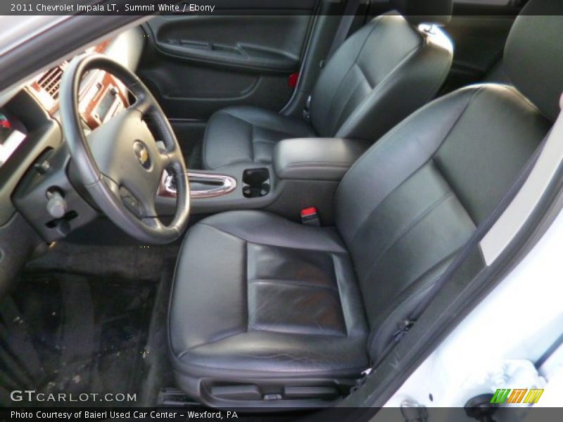 Summit White / Ebony 2011 Chevrolet Impala LT