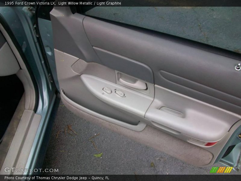 Light Willow Metallic / Light Graphite 1995 Ford Crown Victoria LX