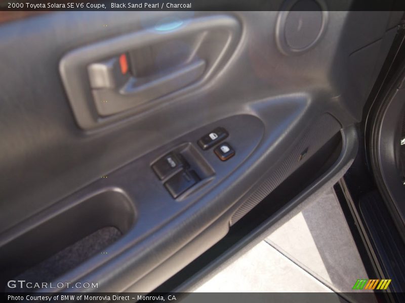 Black Sand Pearl / Charcoal 2000 Toyota Solara SE V6 Coupe