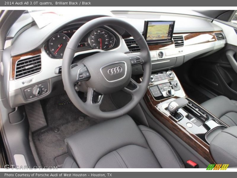 Black Interior - 2014 A8 3.0T quattro 