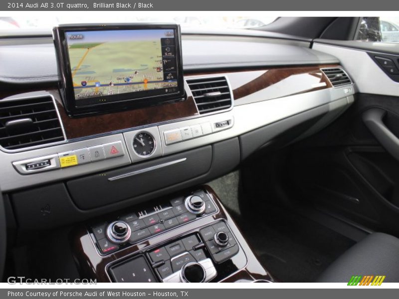 Brilliant Black / Black 2014 Audi A8 3.0T quattro