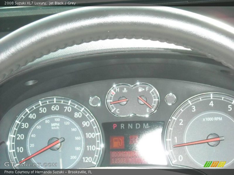 Jet Black / Grey 2008 Suzuki XL7 Luxury
