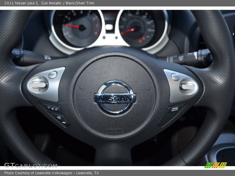 Gun Metallic / Black/Silver Trim 2011 Nissan Juke S