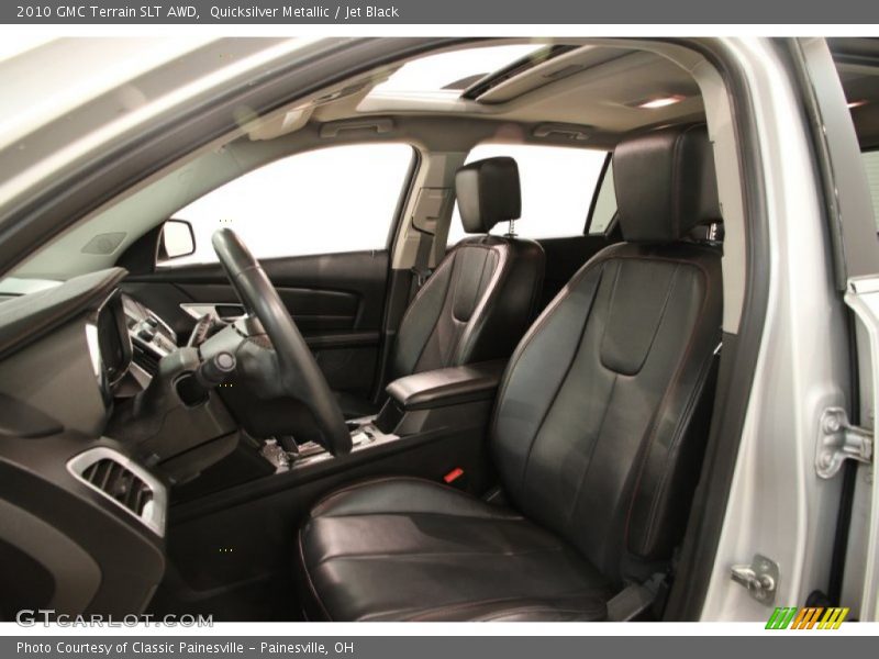 Quicksilver Metallic / Jet Black 2010 GMC Terrain SLT AWD