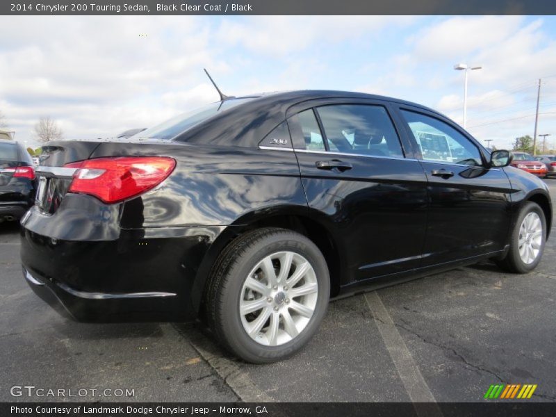 Black Clear Coat / Black 2014 Chrysler 200 Touring Sedan
