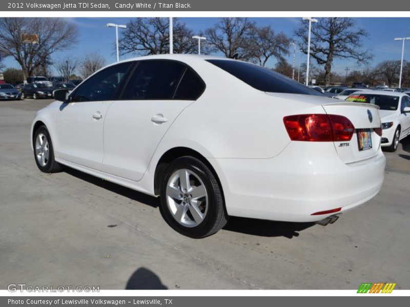 Candy White / Titan Black 2012 Volkswagen Jetta TDI Sedan