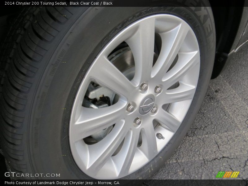 Black Clear Coat / Black 2014 Chrysler 200 Touring Sedan