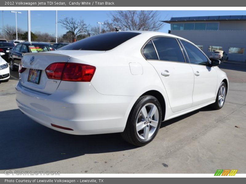 Candy White / Titan Black 2012 Volkswagen Jetta TDI Sedan