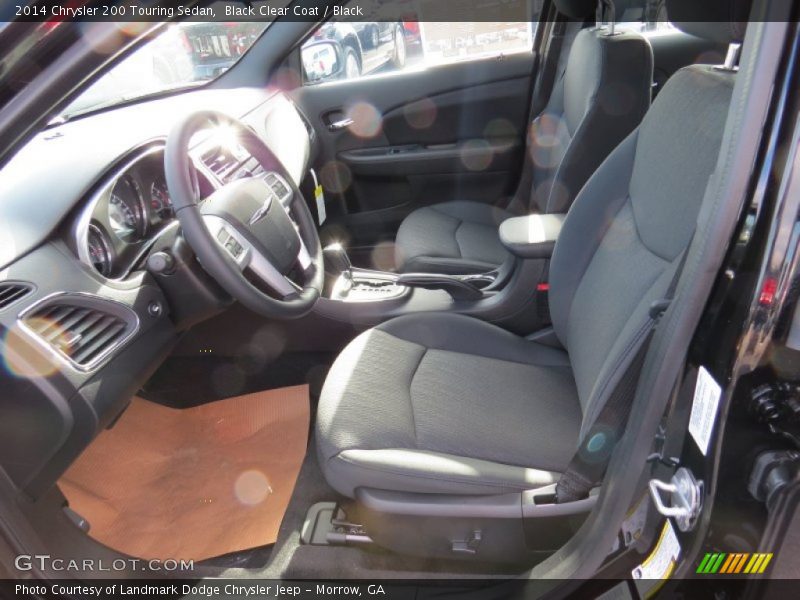 Black Clear Coat / Black 2014 Chrysler 200 Touring Sedan