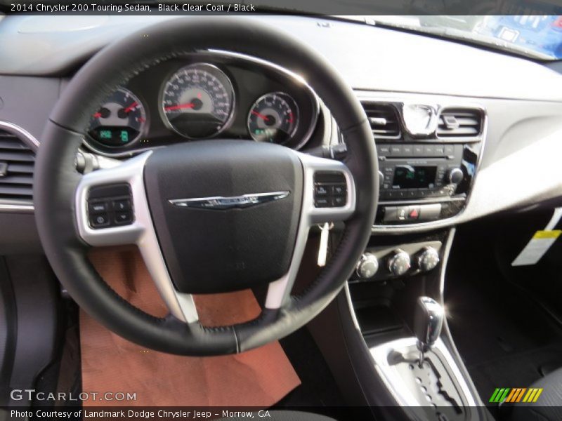 Black Clear Coat / Black 2014 Chrysler 200 Touring Sedan