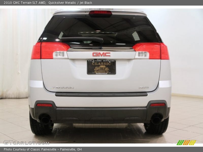 Quicksilver Metallic / Jet Black 2010 GMC Terrain SLT AWD