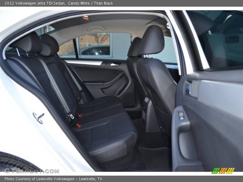 Candy White / Titan Black 2012 Volkswagen Jetta TDI Sedan