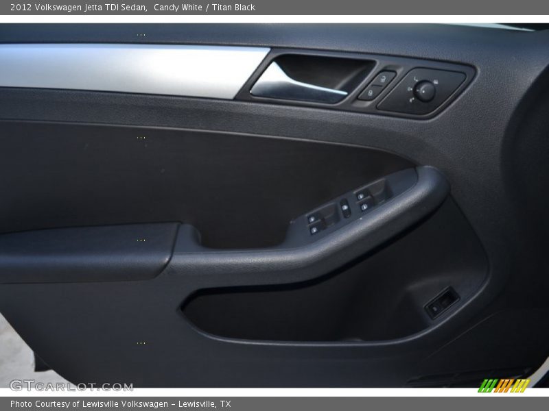 Candy White / Titan Black 2012 Volkswagen Jetta TDI Sedan