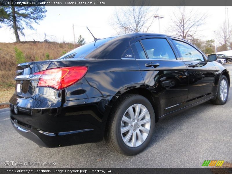 Black Clear Coat / Black 2014 Chrysler 200 Touring Sedan