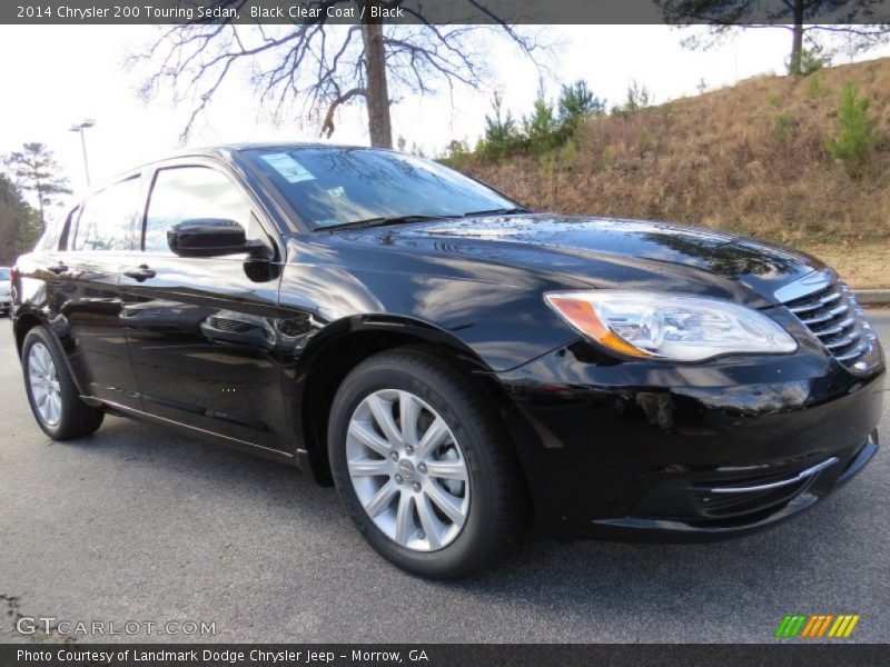 Black Clear Coat / Black 2014 Chrysler 200 Touring Sedan