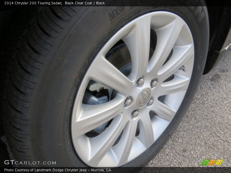 Black Clear Coat / Black 2014 Chrysler 200 Touring Sedan