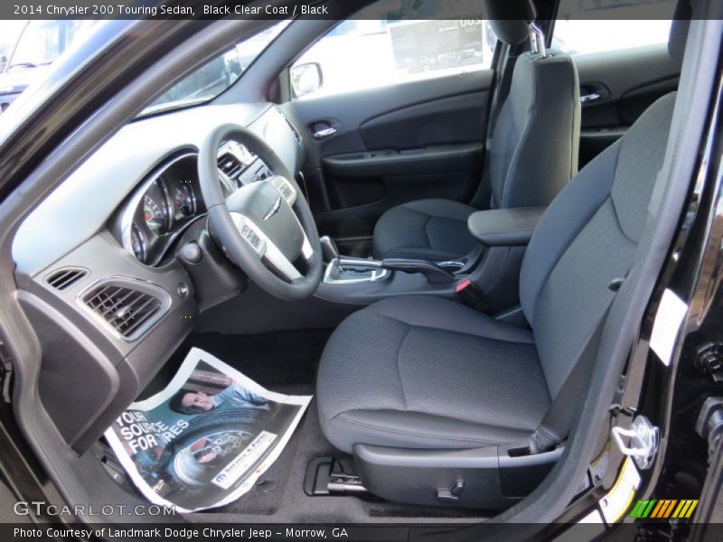 Black Clear Coat / Black 2014 Chrysler 200 Touring Sedan
