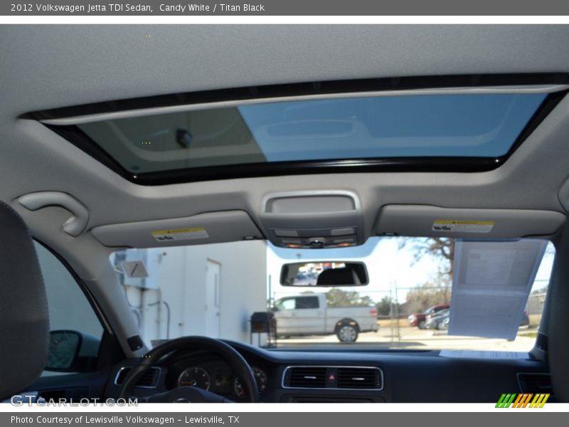 Candy White / Titan Black 2012 Volkswagen Jetta TDI Sedan
