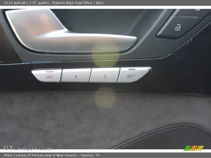 Phantom Black Pearl Effect / Black 2014 Audi A8 L 3.0T quattro