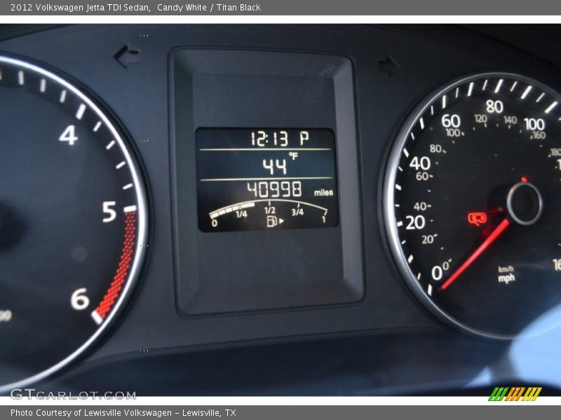 Candy White / Titan Black 2012 Volkswagen Jetta TDI Sedan