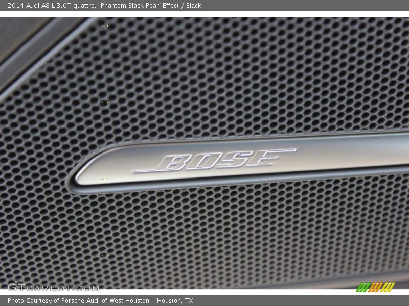 Phantom Black Pearl Effect / Black 2014 Audi A8 L 3.0T quattro