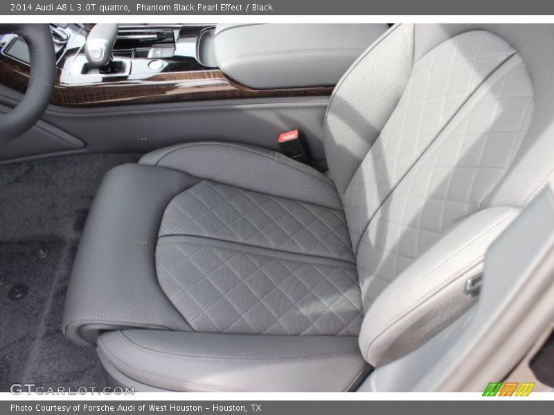 Phantom Black Pearl Effect / Black 2014 Audi A8 L 3.0T quattro