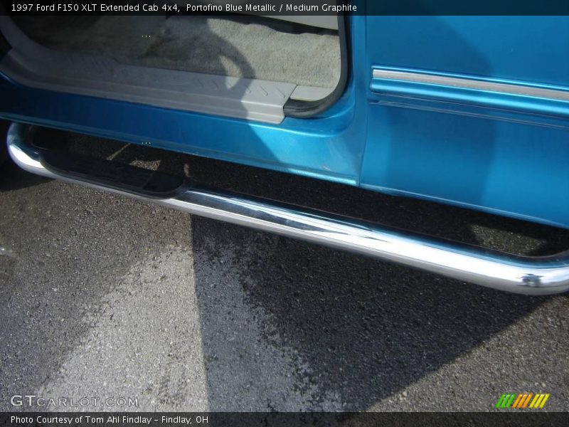 Portofino Blue Metallic / Medium Graphite 1997 Ford F150 XLT Extended Cab 4x4
