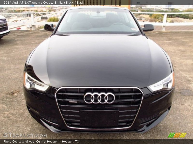 Brilliant Black / Black 2014 Audi A5 2.0T quattro Coupe