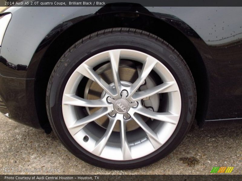 Brilliant Black / Black 2014 Audi A5 2.0T quattro Coupe
