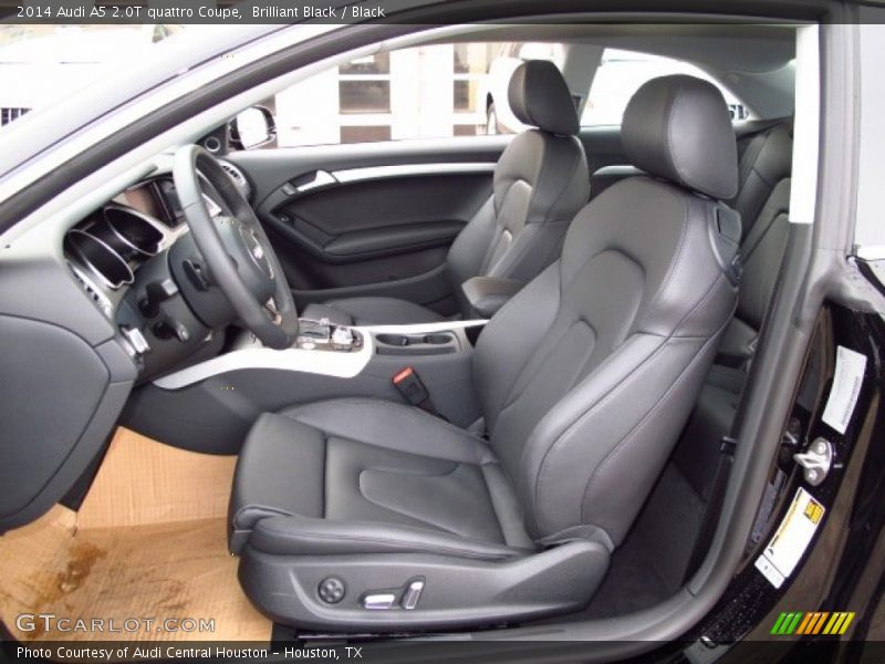 Brilliant Black / Black 2014 Audi A5 2.0T quattro Coupe